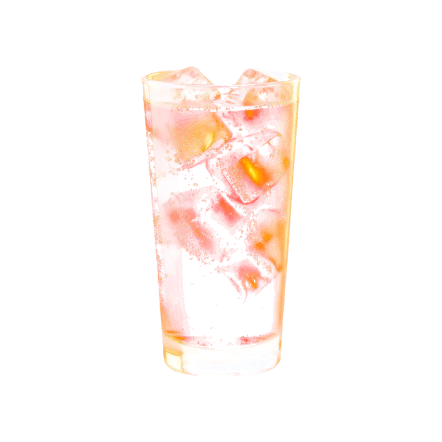 Jack's Vanilla Coke cocktail: sparkling dark brown cola drink over ice in a highball glass